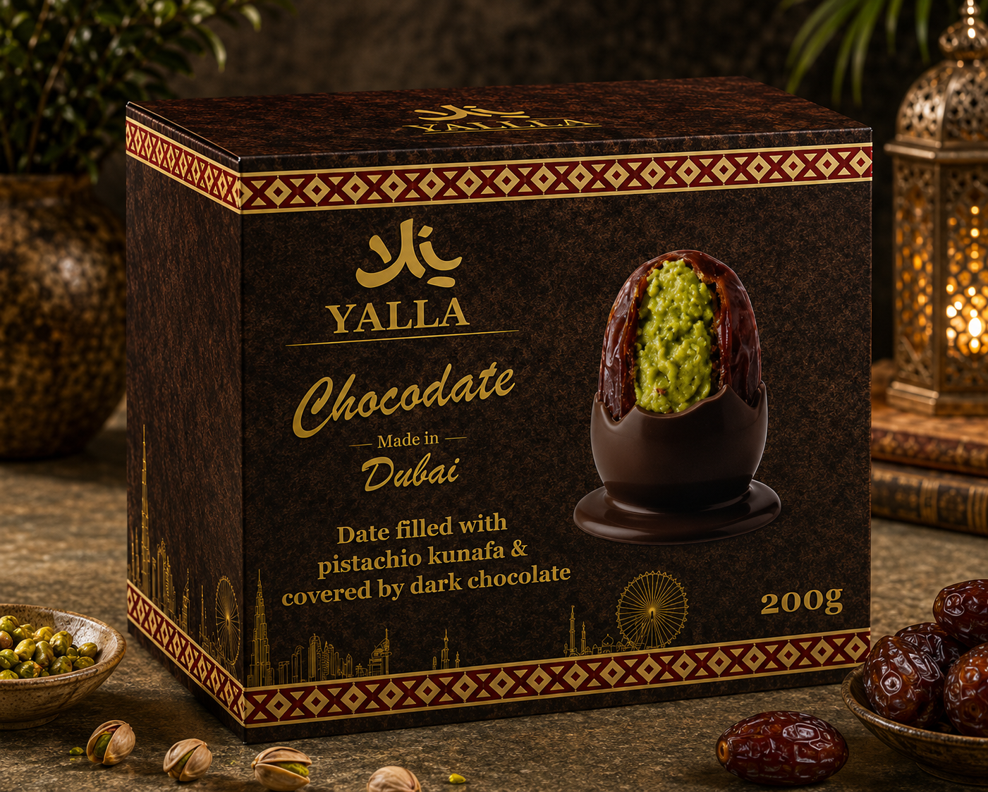 Chocodate Dark Chocolate