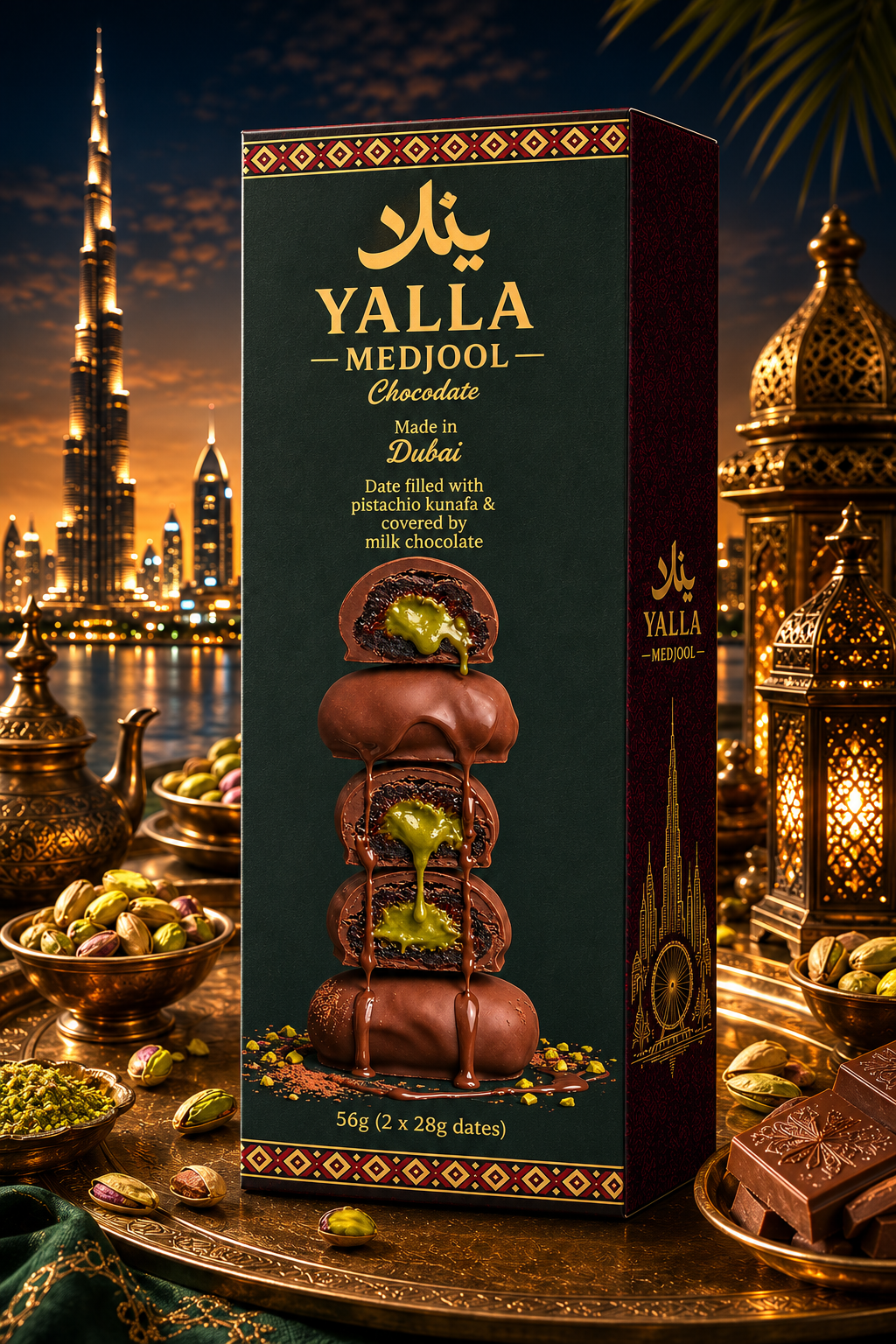 Medjool Chocodate Pistachio